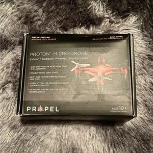 Propel Micro Drone Ind/Out Wireless Quadrocopter NEW Beginner Skill